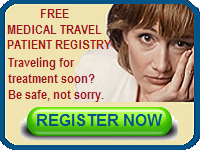 REGISTER NOW2 Medical Travel Patient Registry