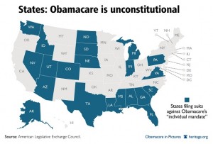 States taking Obamacare to Court